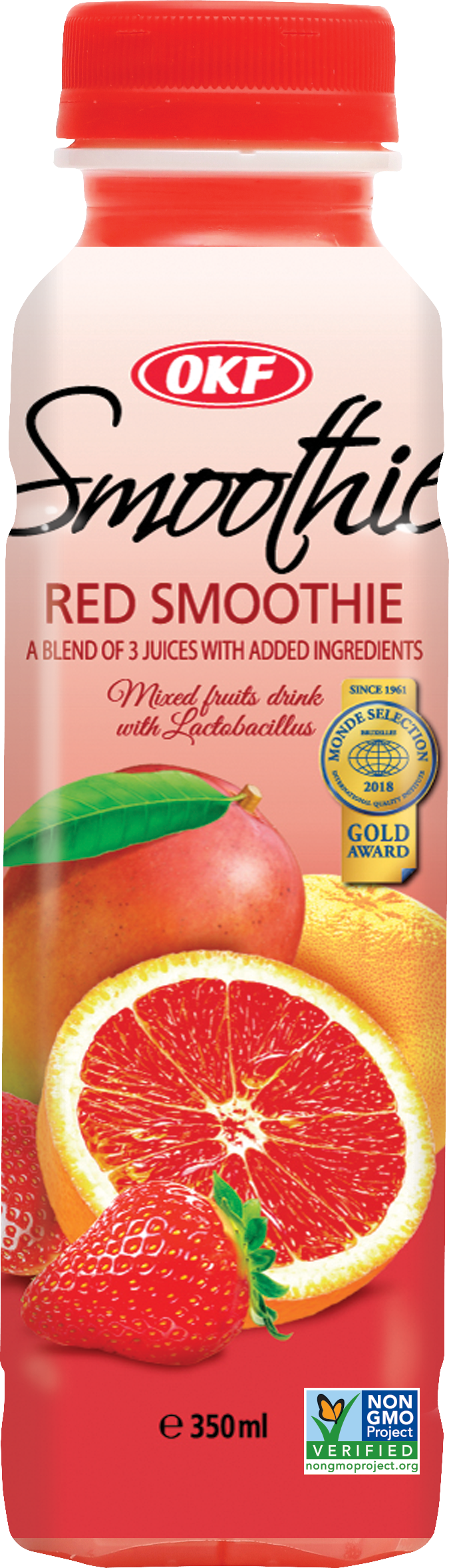 OKF SMOOTHIE RED FRUIT SMOOTHIE 350ML MRP 250