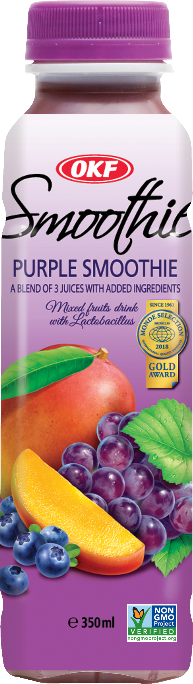 OKF SMOOTHIE PURPLE FRUIT SMOOTHIE 250ML MRP 250