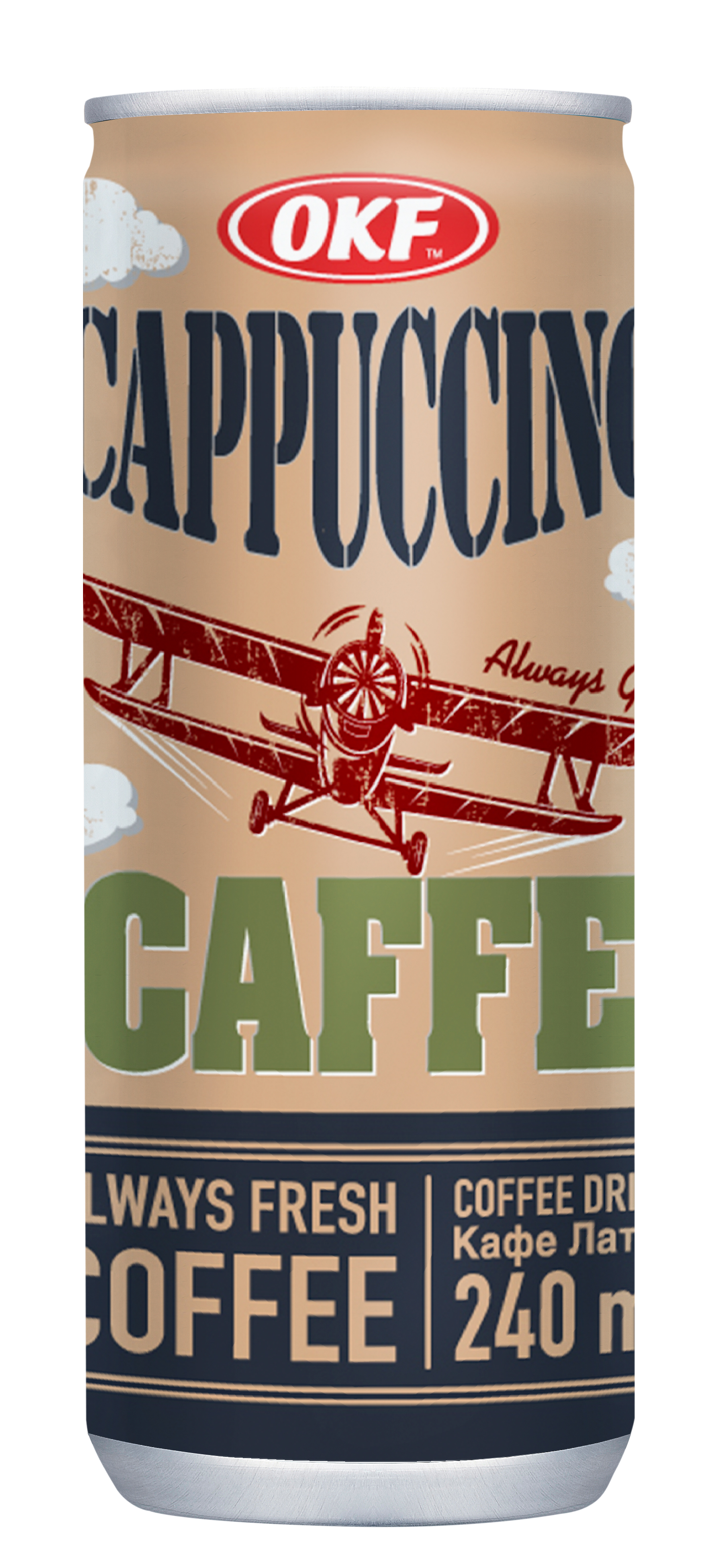 OKF CAPPUCCINO COLD COFFEE 240ML MRP 190