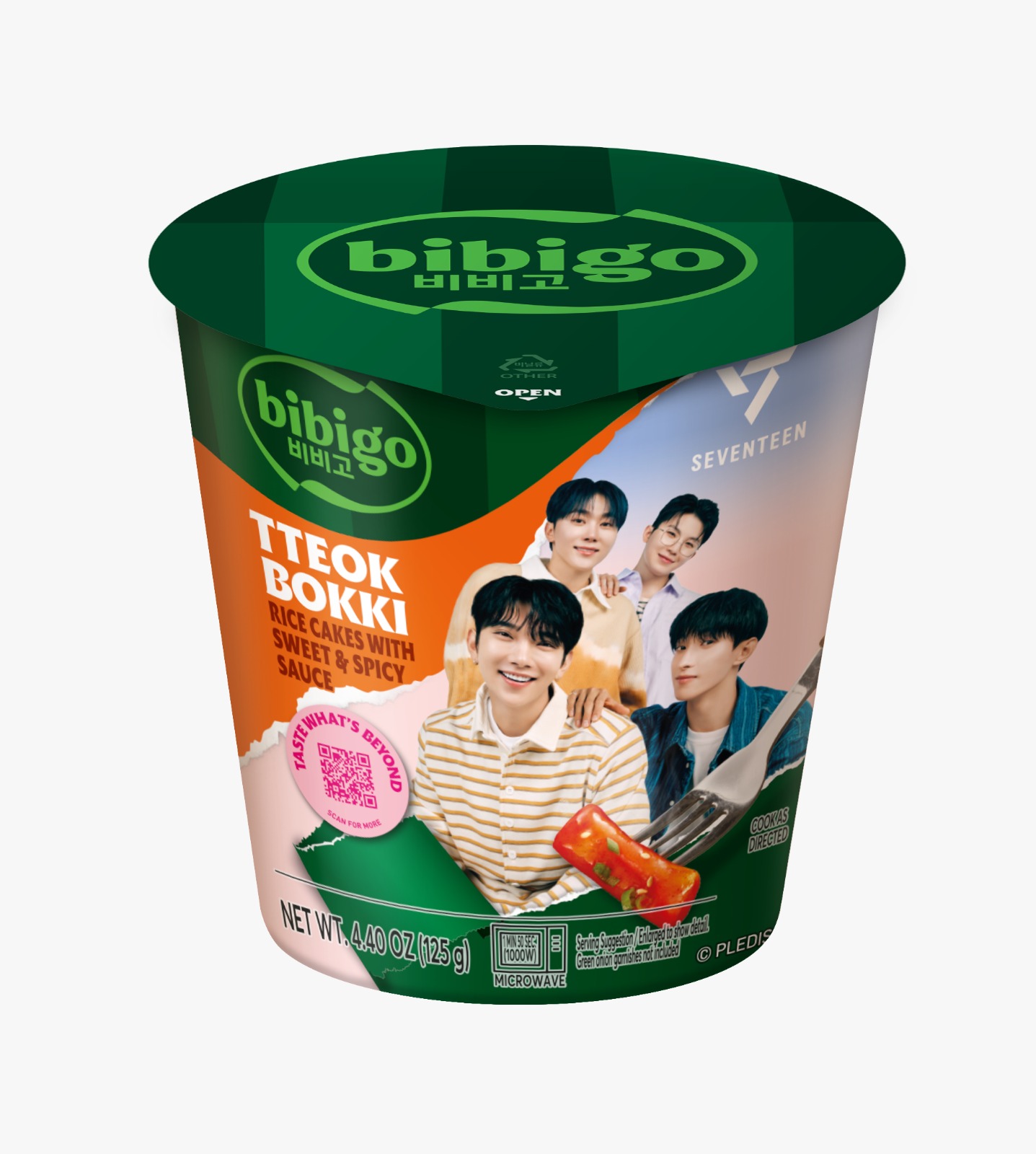 BIBIGO TTEOKBOKKI CUP SWEET & SPICY 125g MRP 437