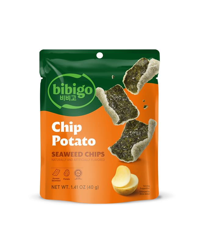 Bibigo Chips Potato Seaweed Chips 40g MRP 455