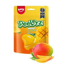 Amos Peelerz Mango Gummy Candies 65g MRP 190