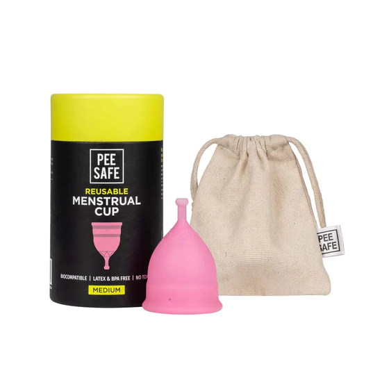 Pee Safe Reusable Menstrual Cup Medium