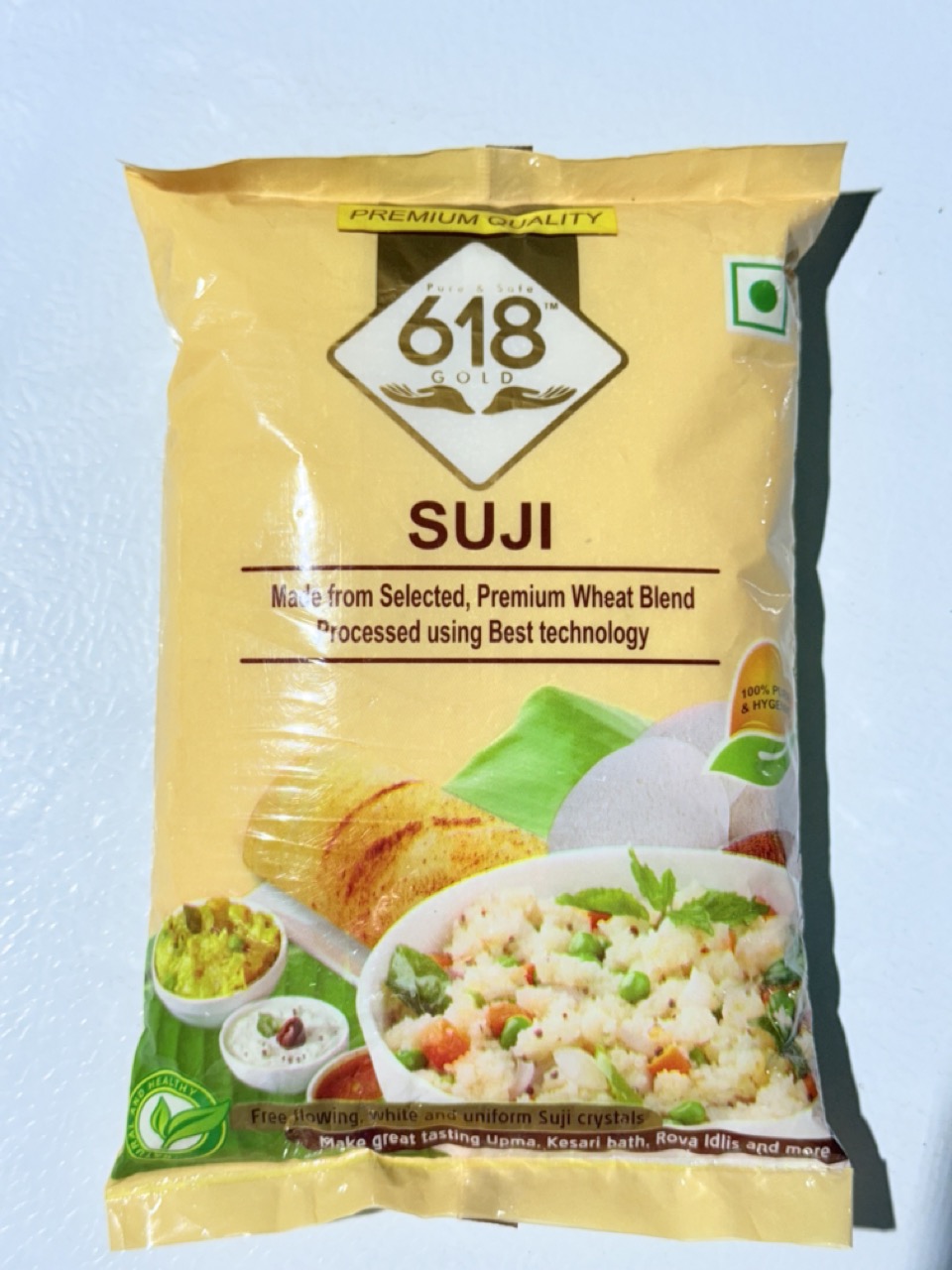 618 Suji 400 g MRP 65