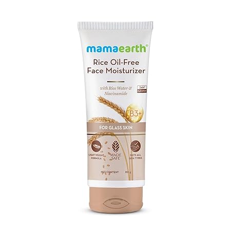 Mamaearth Rice Oil-Free Face Moisturizer for Oily Skin  With Rice Water & Niacinamide 80g MRP 510