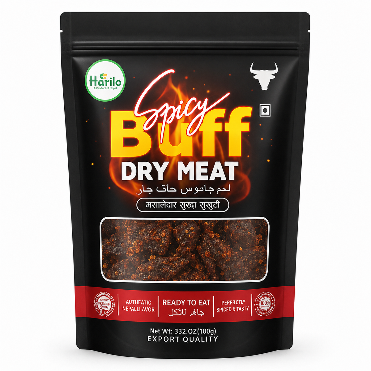 Harilo Buff Spicy Dry Meat 100g MRP 395