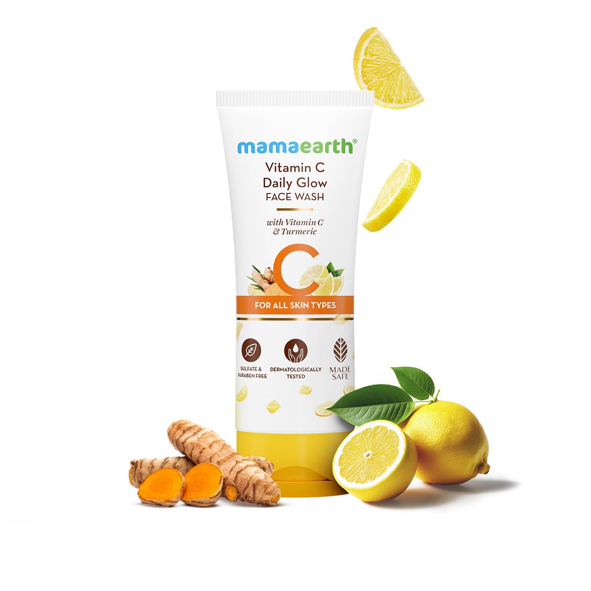 Mamaearth Vitamin C Face Wash with Vitamin C and Turmeric  100 ml MRP 430