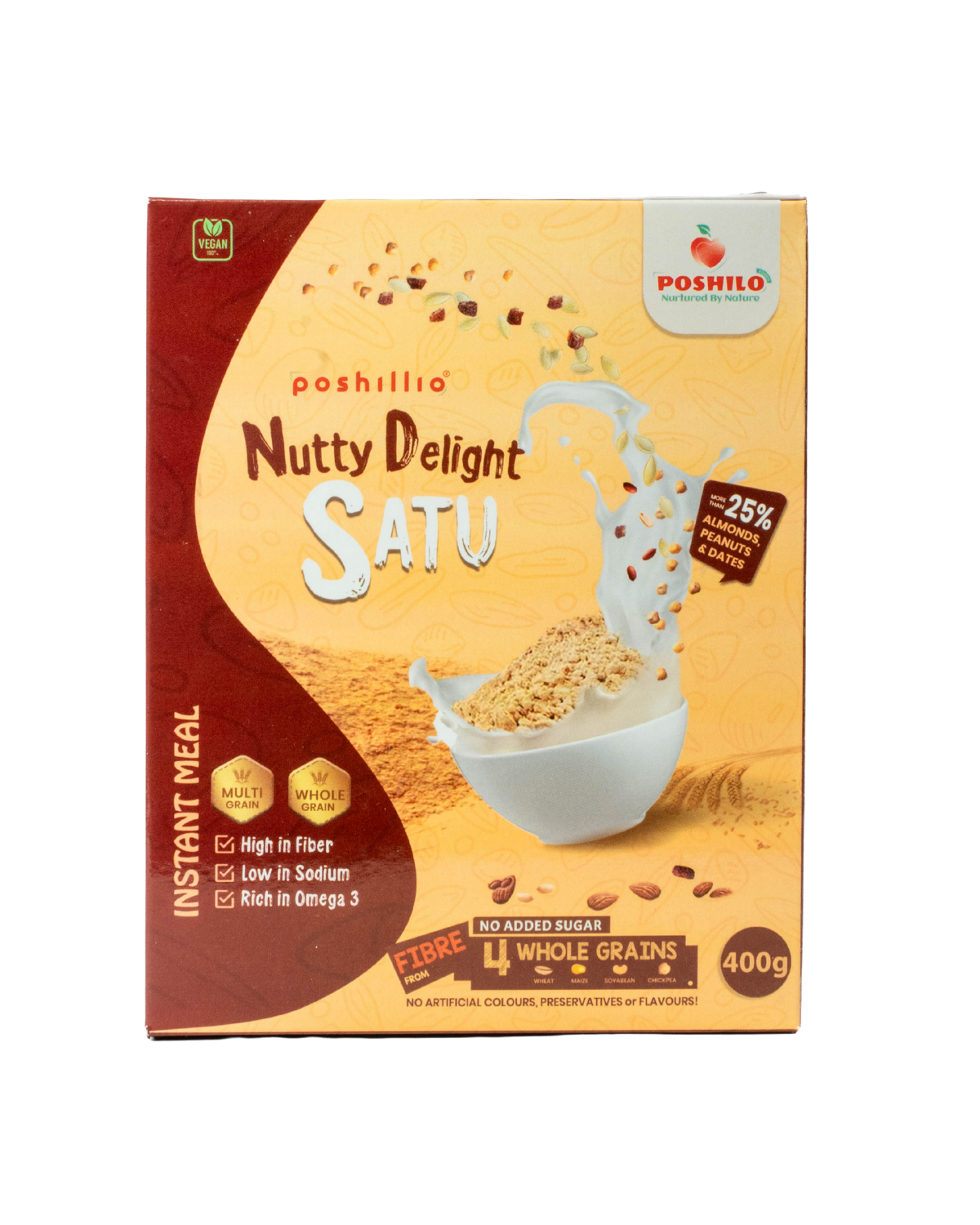 Poshilo Nutty Delight Satu 400gm MRP 280