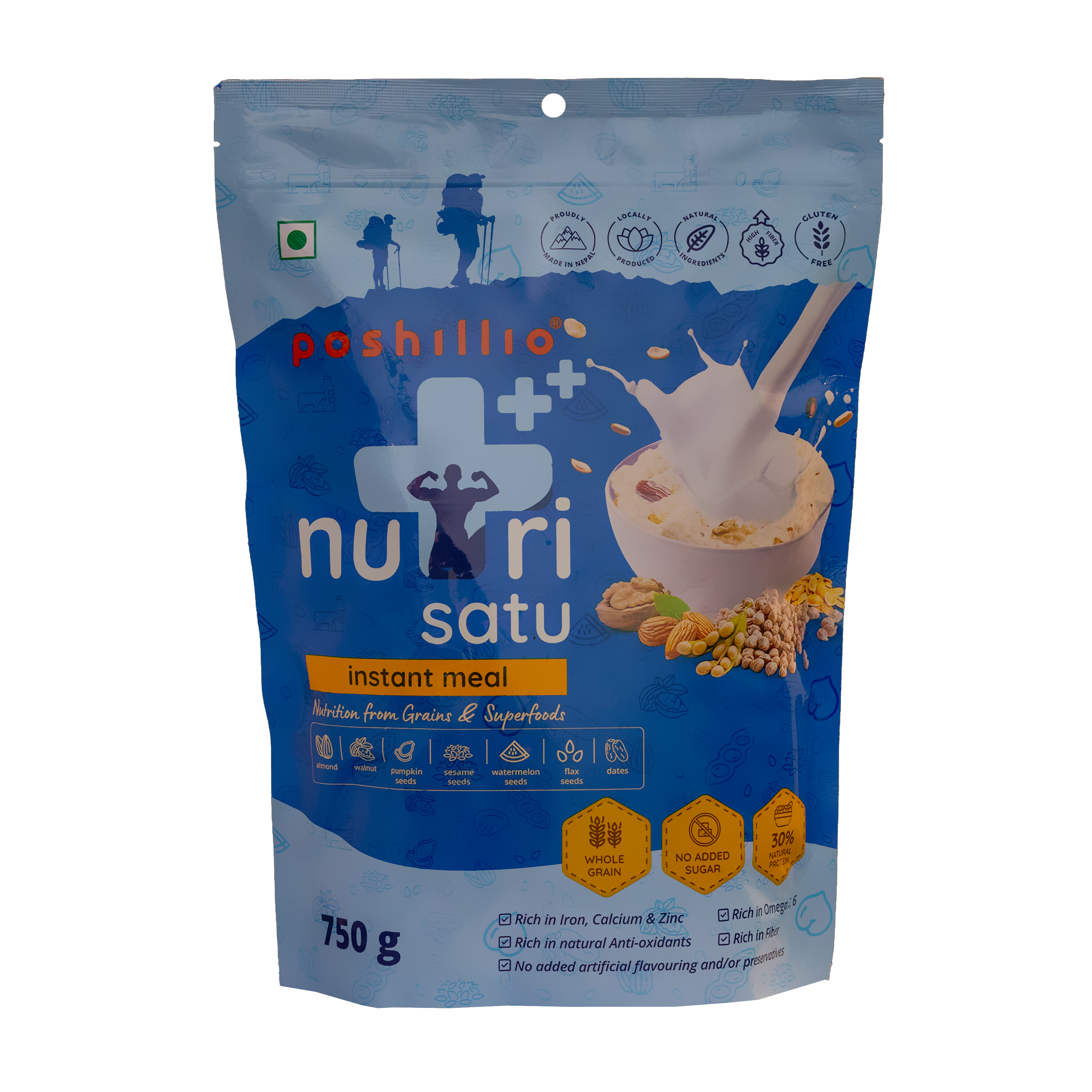Poshilo Nutri+ Satu 750gm MRP 900