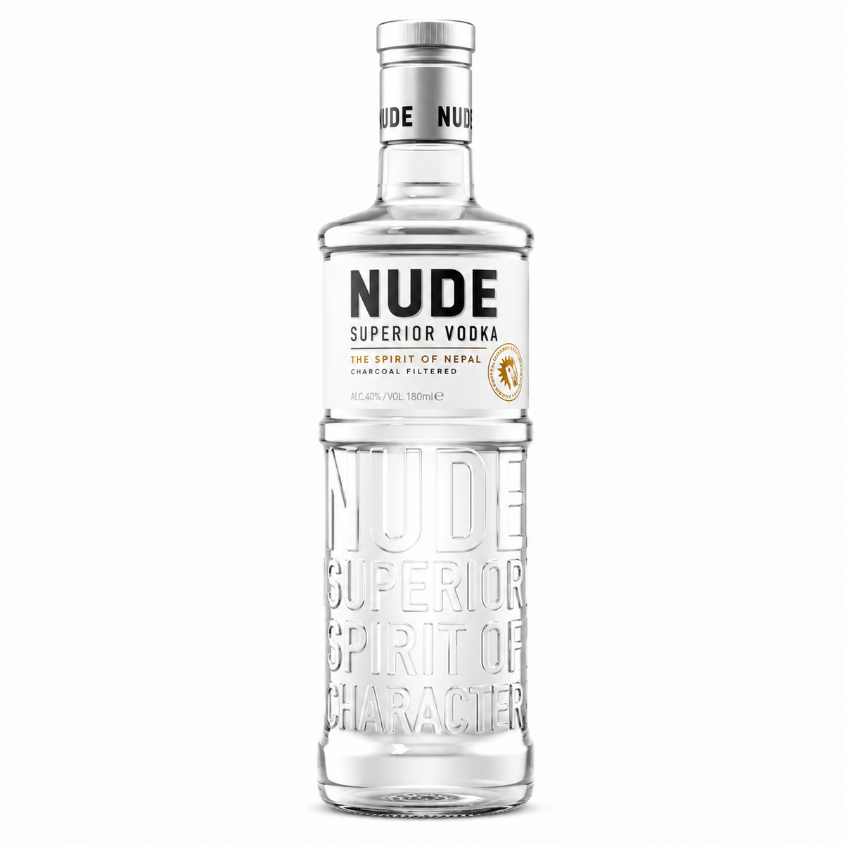 Nude Superior Vodka 180ml MRP 594