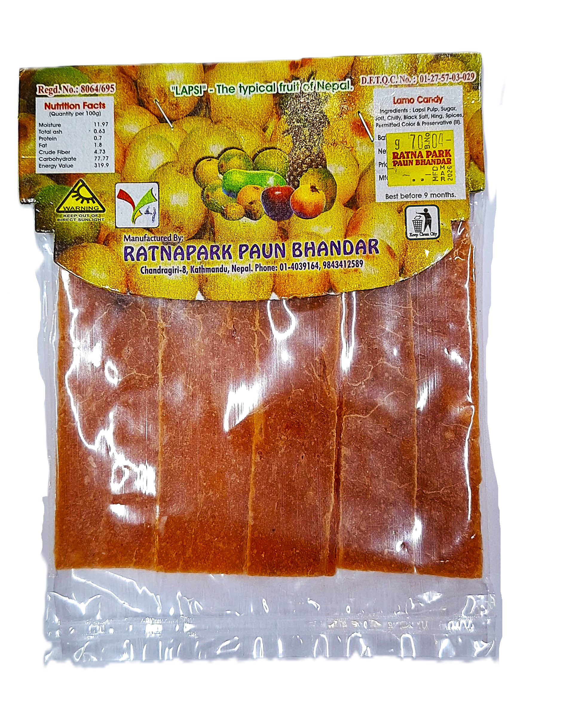 Ratnapark Lamo Candy MRP 76.25