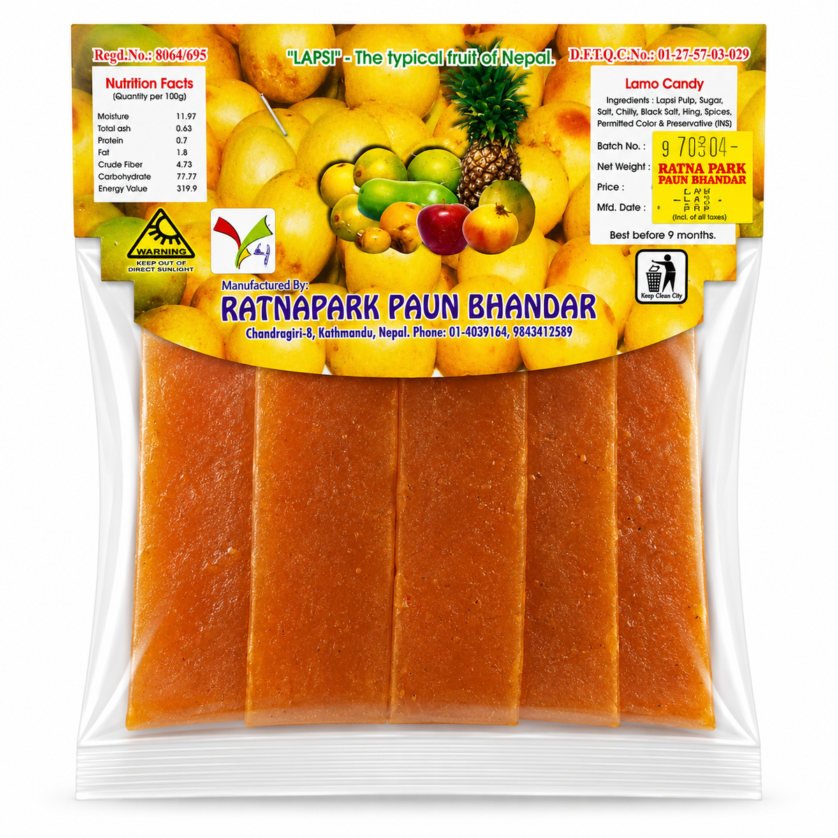 Ratnapark Lamo Candy MRP 100