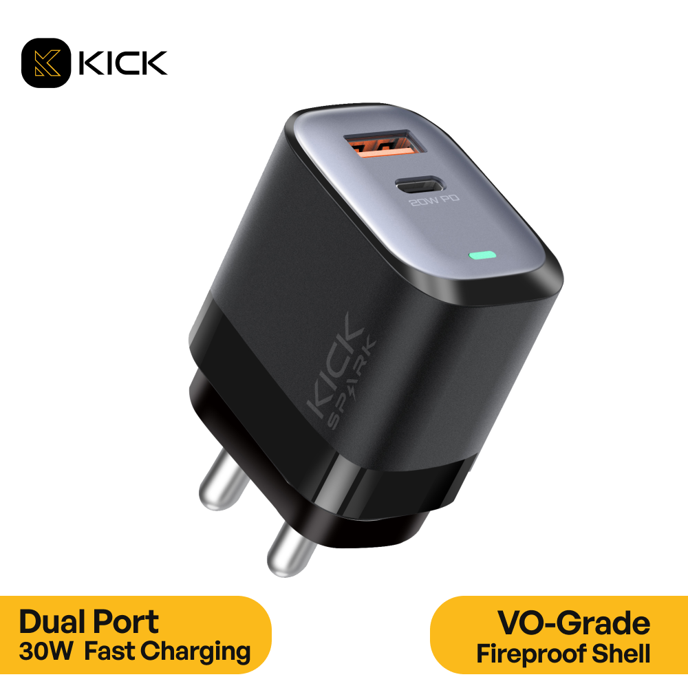 Kick Spark AeroDash 30W PD Charger