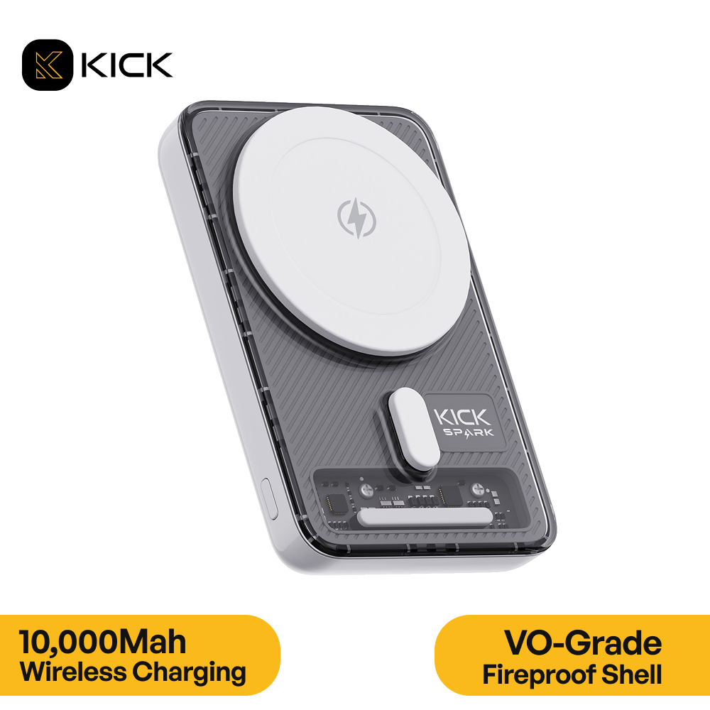 Kick Spark AeroSync 10,000 Mah Power Bank
