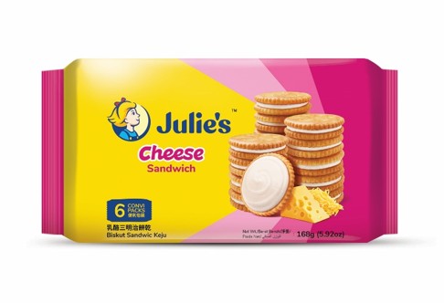 JULIES CHEESE SANDWITCH 168g  MRP 499