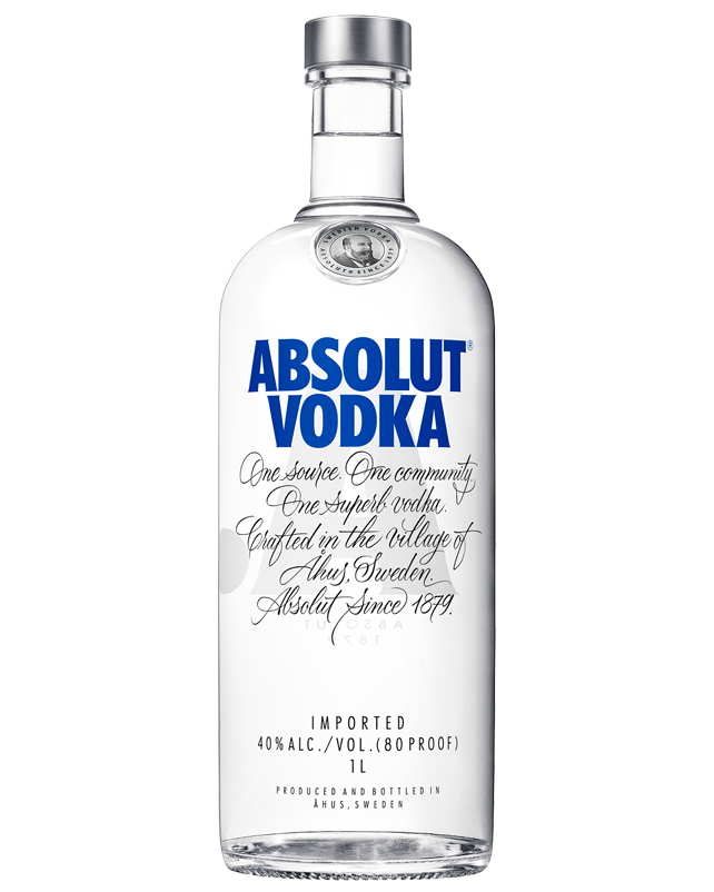 Absolut Blue Vodka 1000ml MRP 7050