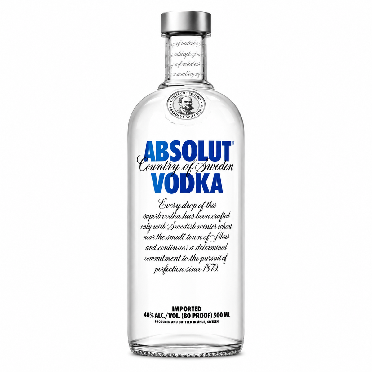 Absolut Blue Vodka 500ml MRP 3700