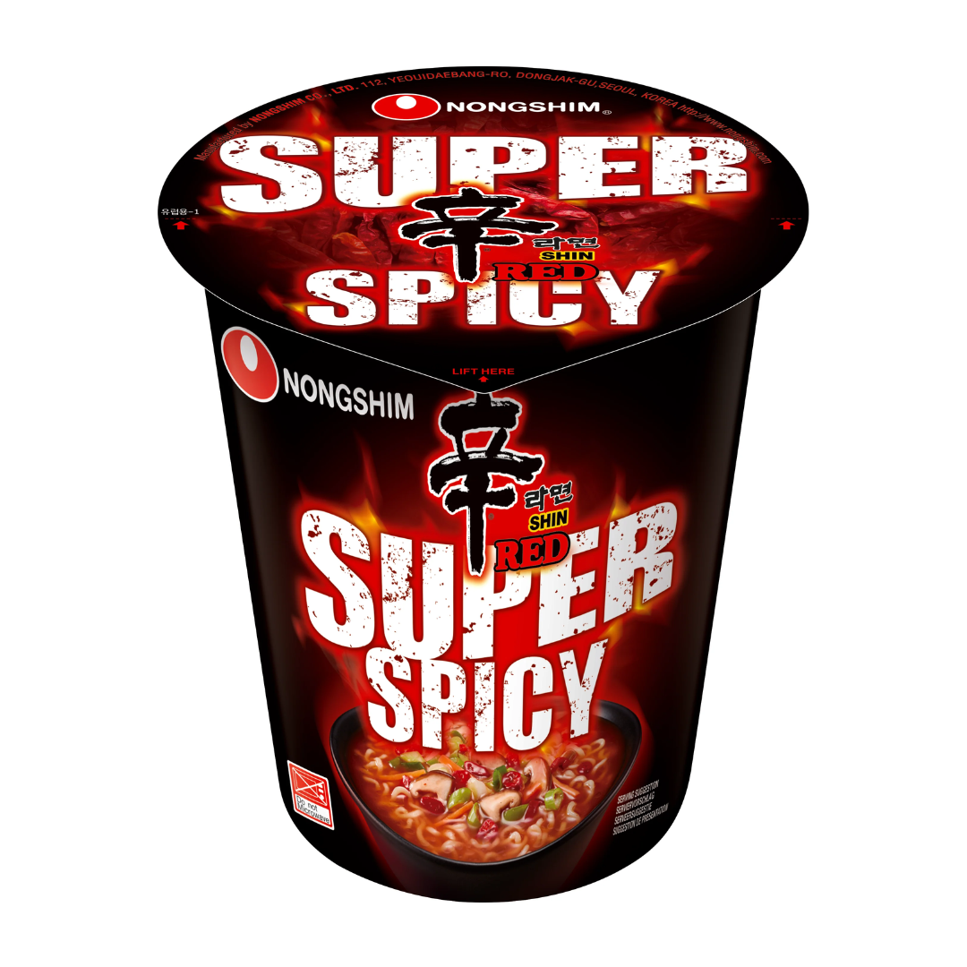 Nongshim Shin Red Super Spicy Cup  75g MRP 198