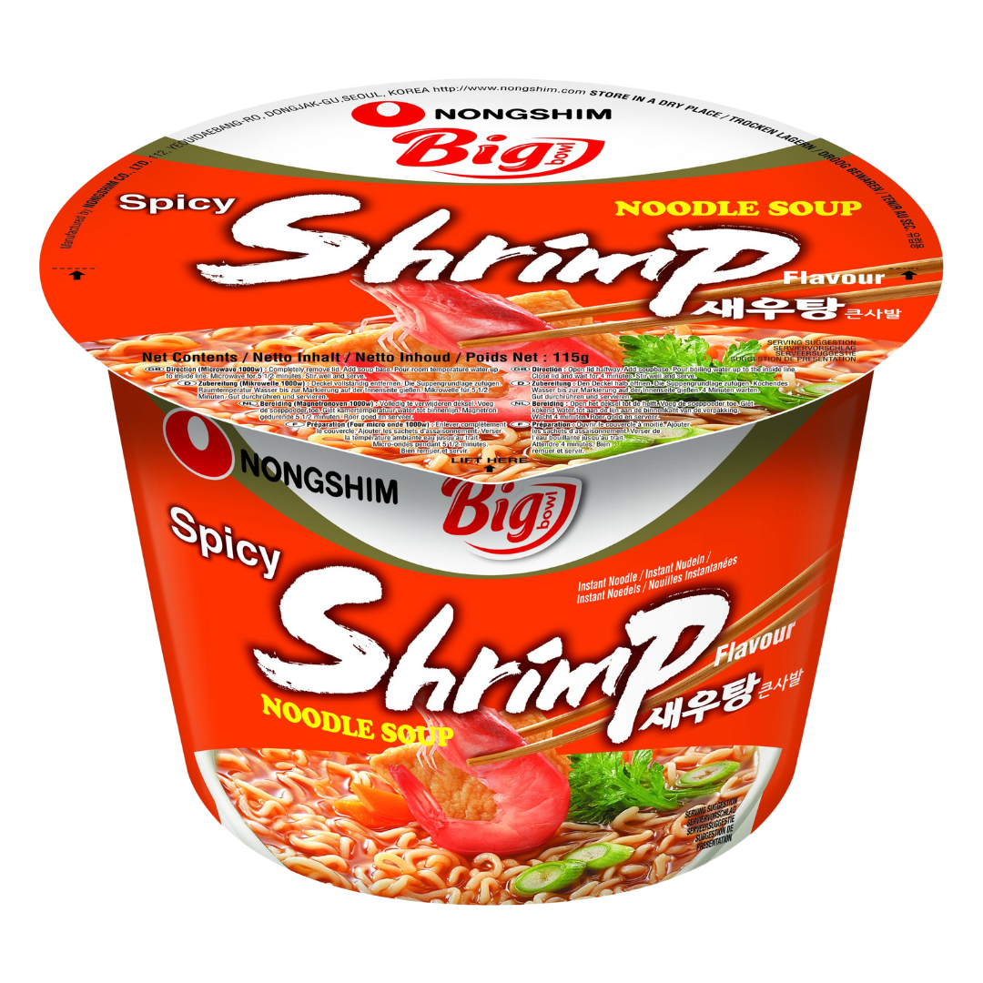 Nongshim Big Bowl Shrimp 115g MRP 270
