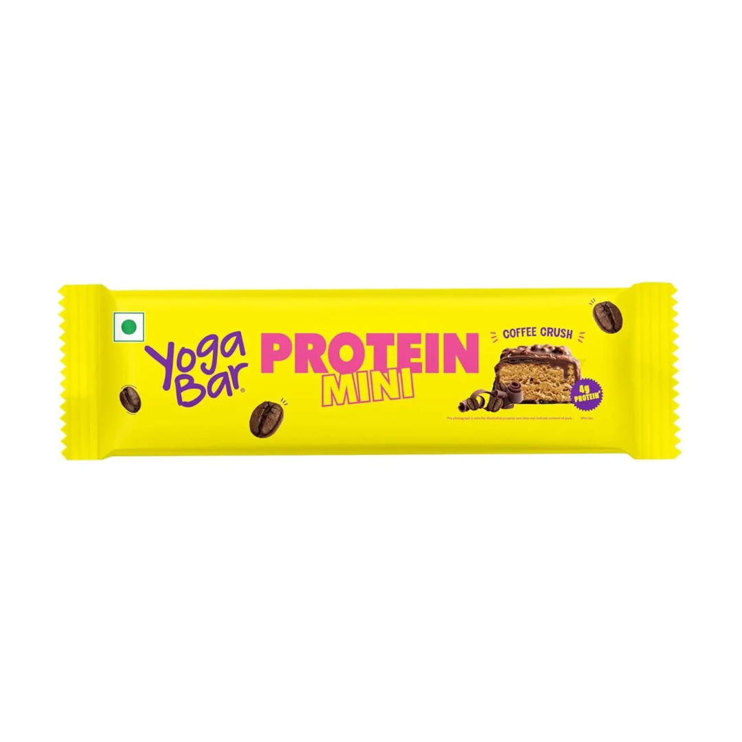 Yogabar Protein Minis Coffee Crush 20g MRP 40