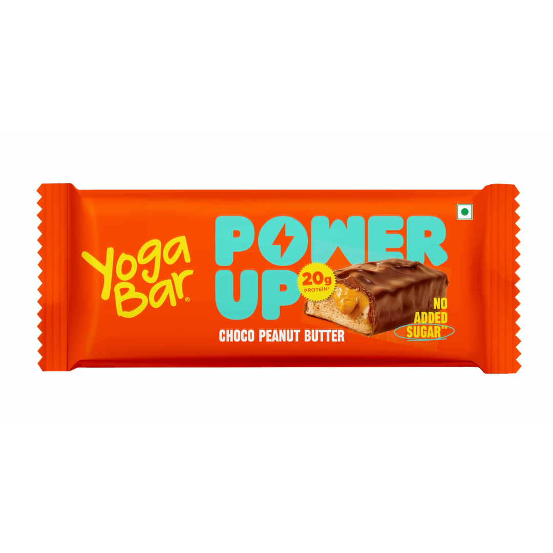 Yogabar 20g Protein Powerup Choco Peanut Butter 70g MRP 325