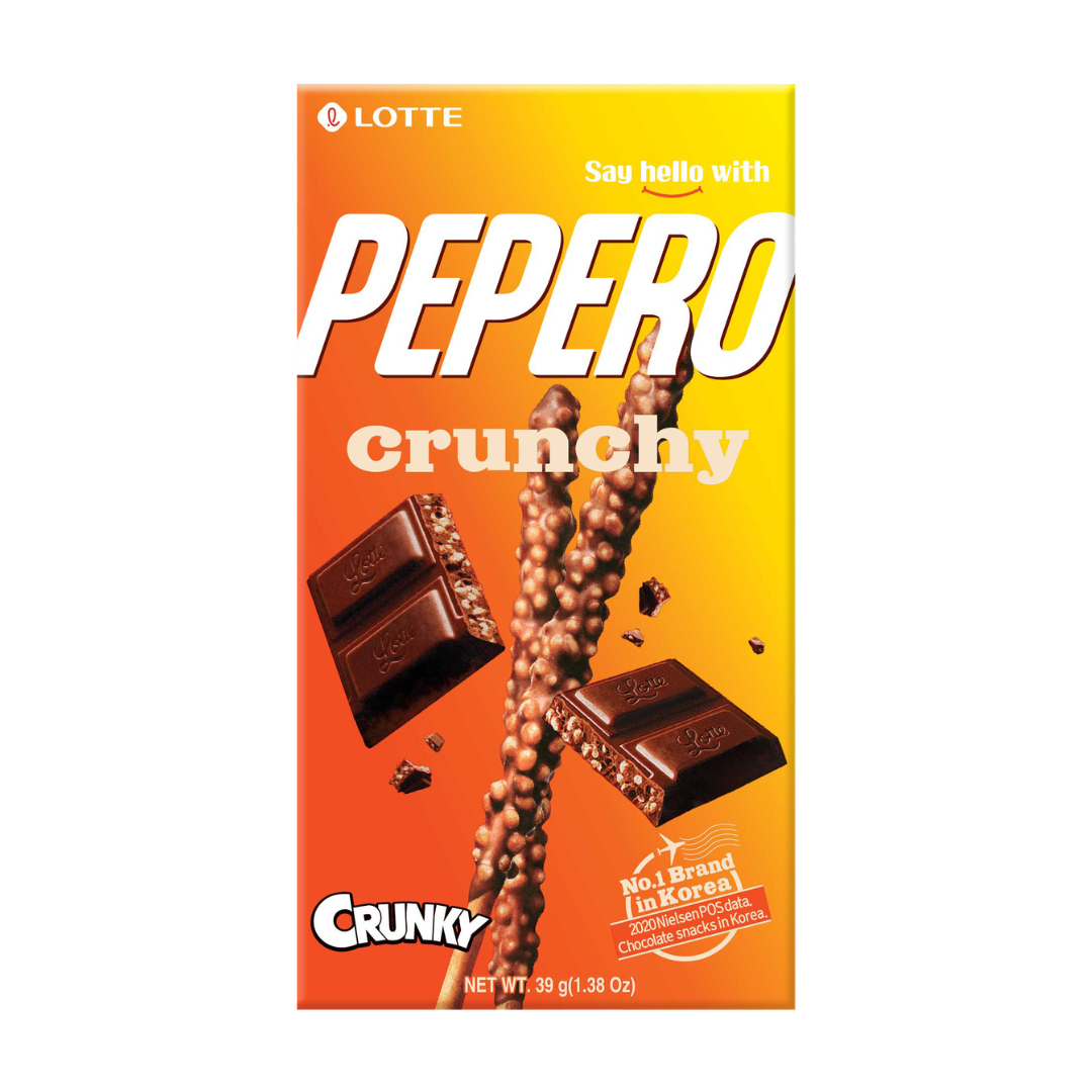 Lotte Pepero Crunchy 39g MRP 195