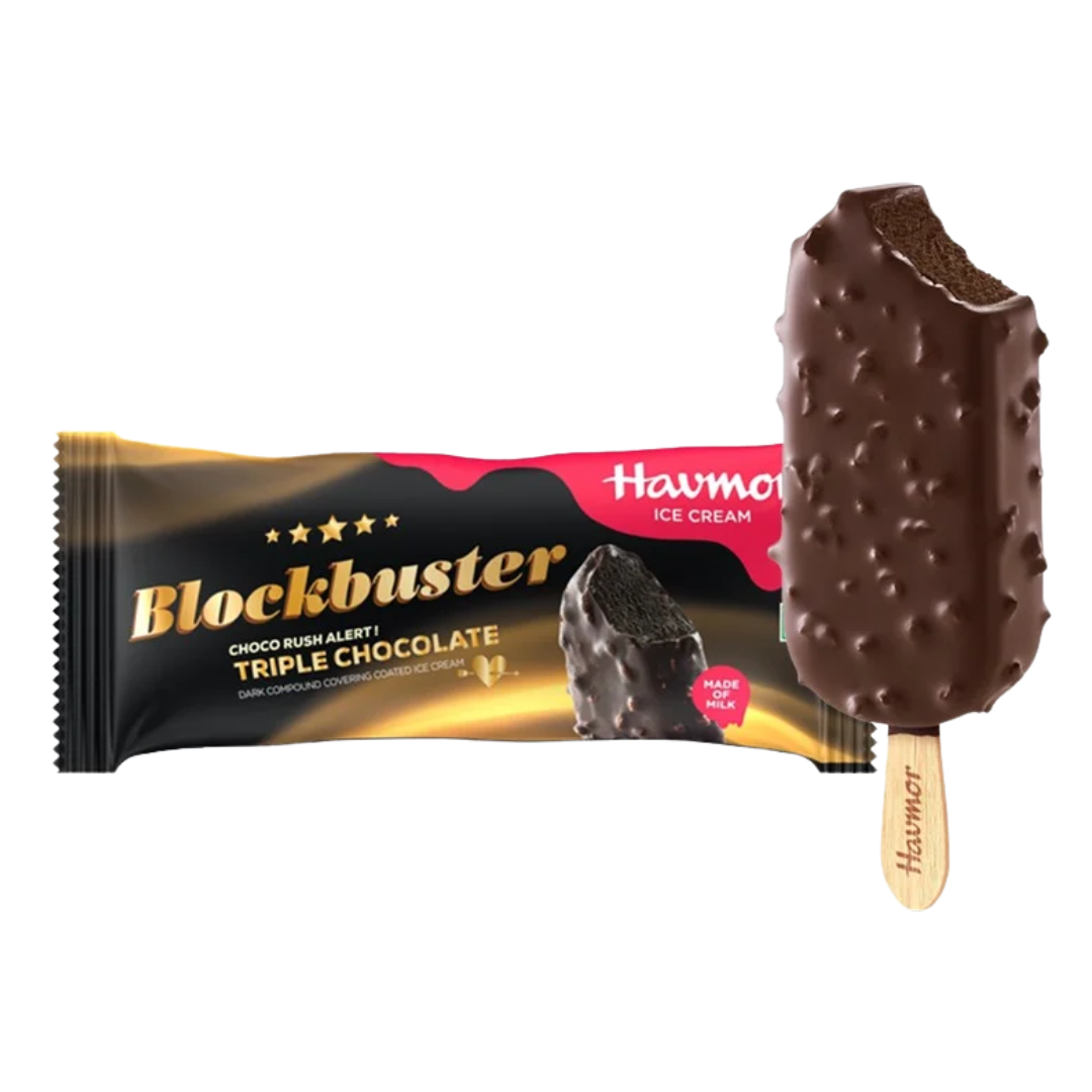 Havmor Triple Chocolate Blackbuster 80ml MRP 220