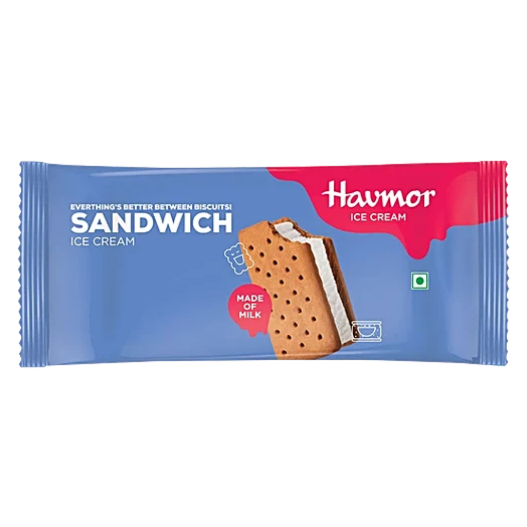 Havmor Sandwich Ice Cream (Novelty) 12g MRP 125