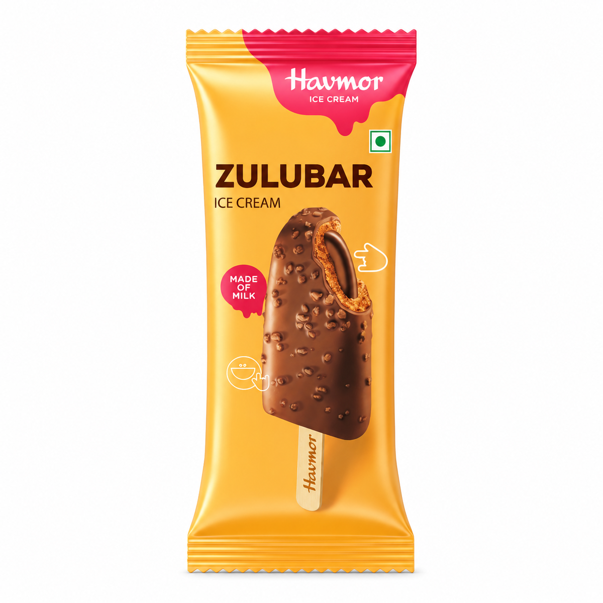 Havmor Zulubar Ice Cream Candy 80ml MRP 205