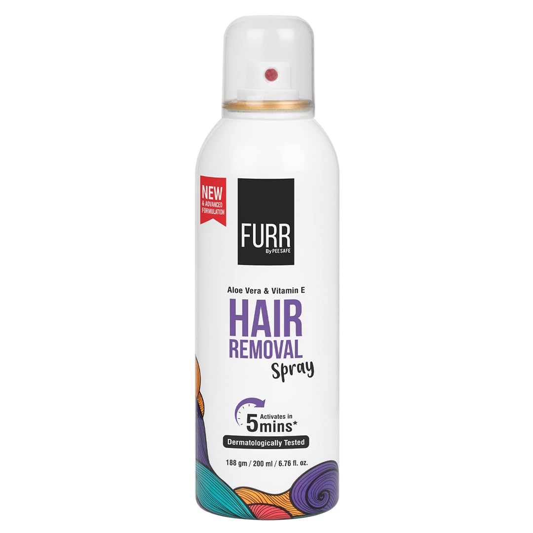 PeeSafe Furr Unisex Hair Removal Spray Hair Remover 200ml MRP 639