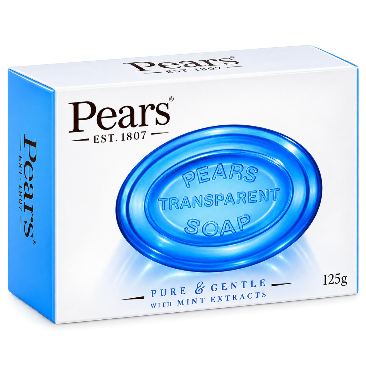 Pears Pure & Gentle Transparent Soap Bar 125g MRP 175