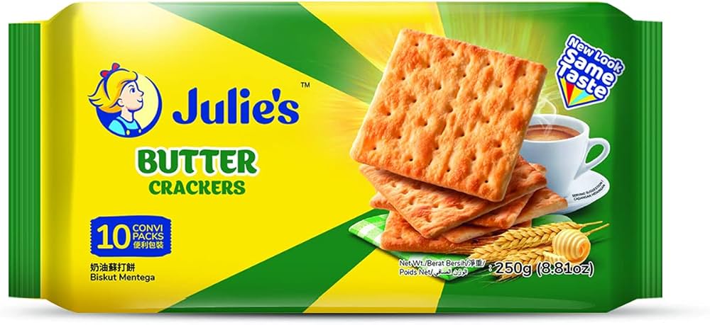 Julies Butter Crackers 250gm MRP 499