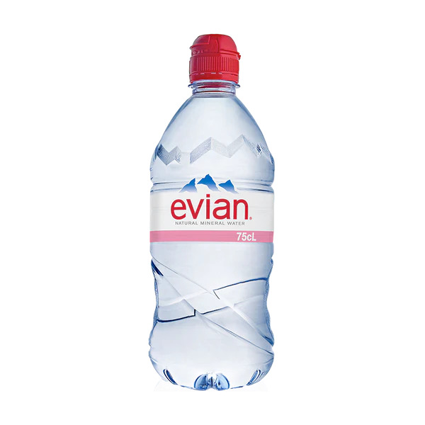 Evian Natural Mineral Water 750ml MRP 290