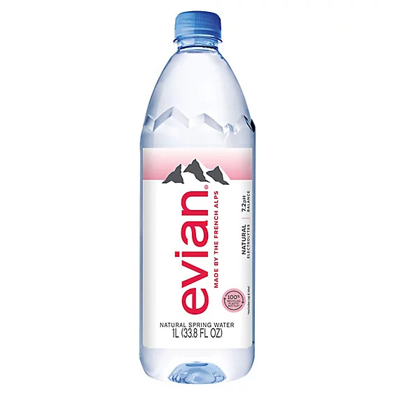 Evian Natural Mineral Water 1000ml MRP 365