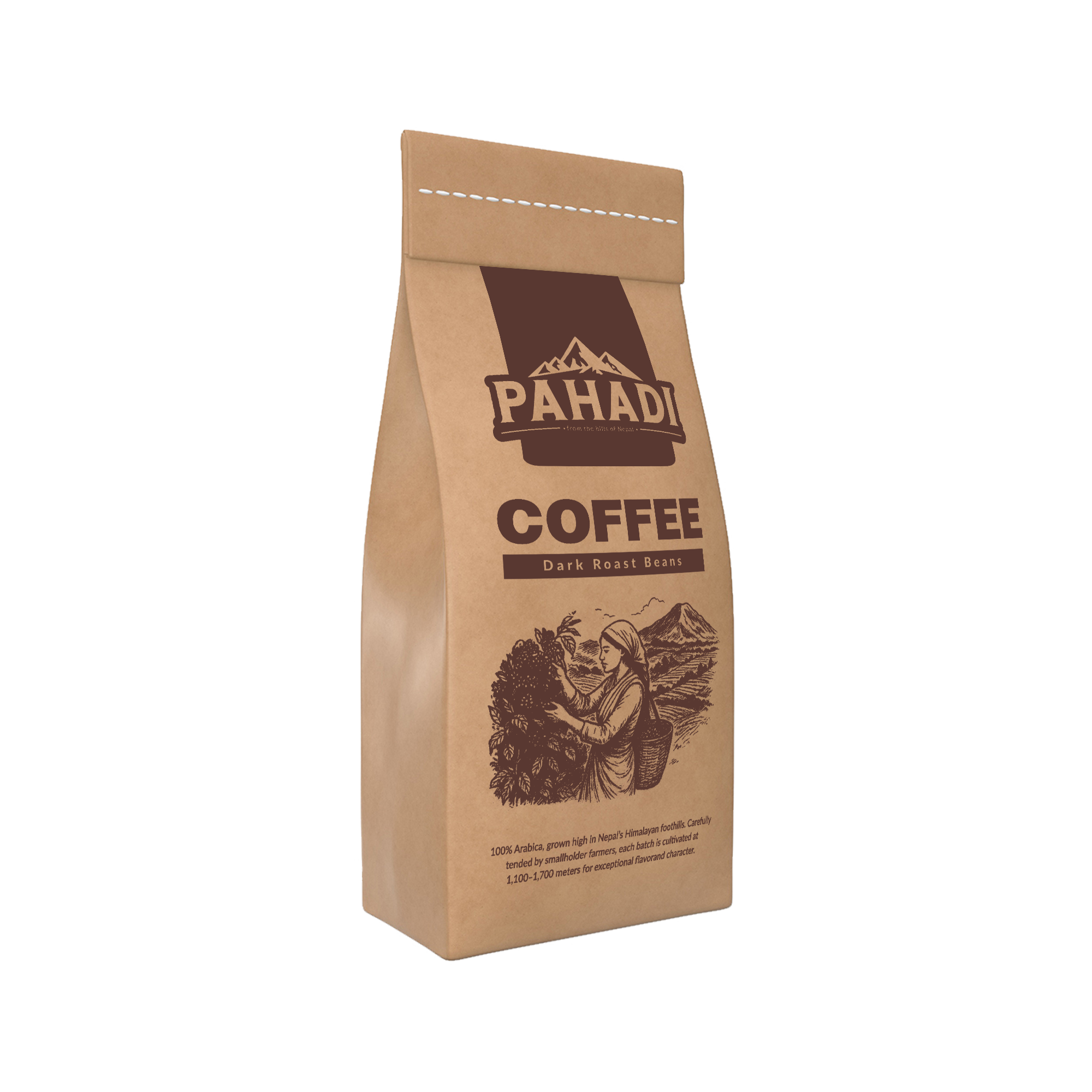 Pahadi Roasted Coffee Bean Dark 250gm MRP 1090