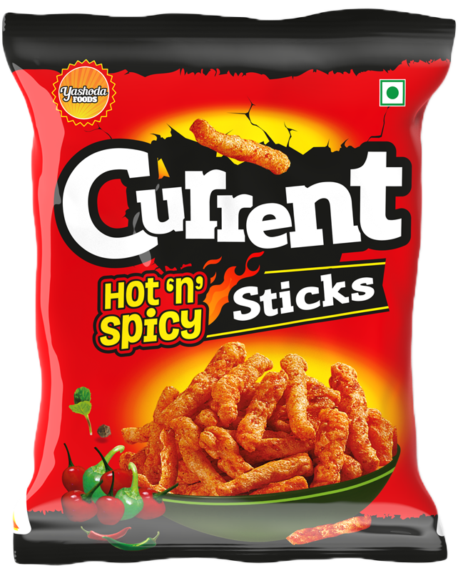 Free Current Hot n Spicy Sticks MRP 20 with Redbull 330 ml