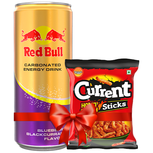 Red Bull New Gen Energy Drink 330ml with Free Current Chips MRP 140