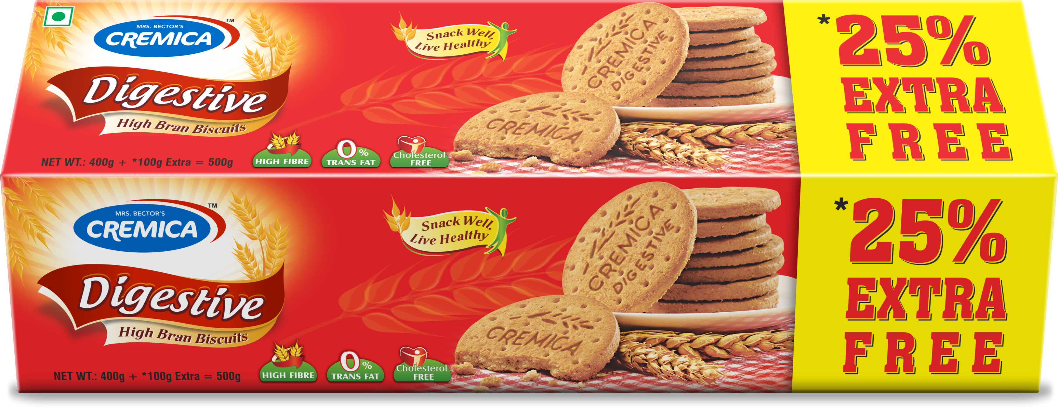 Cremica Digestive Biscuit 500gm MRP 250