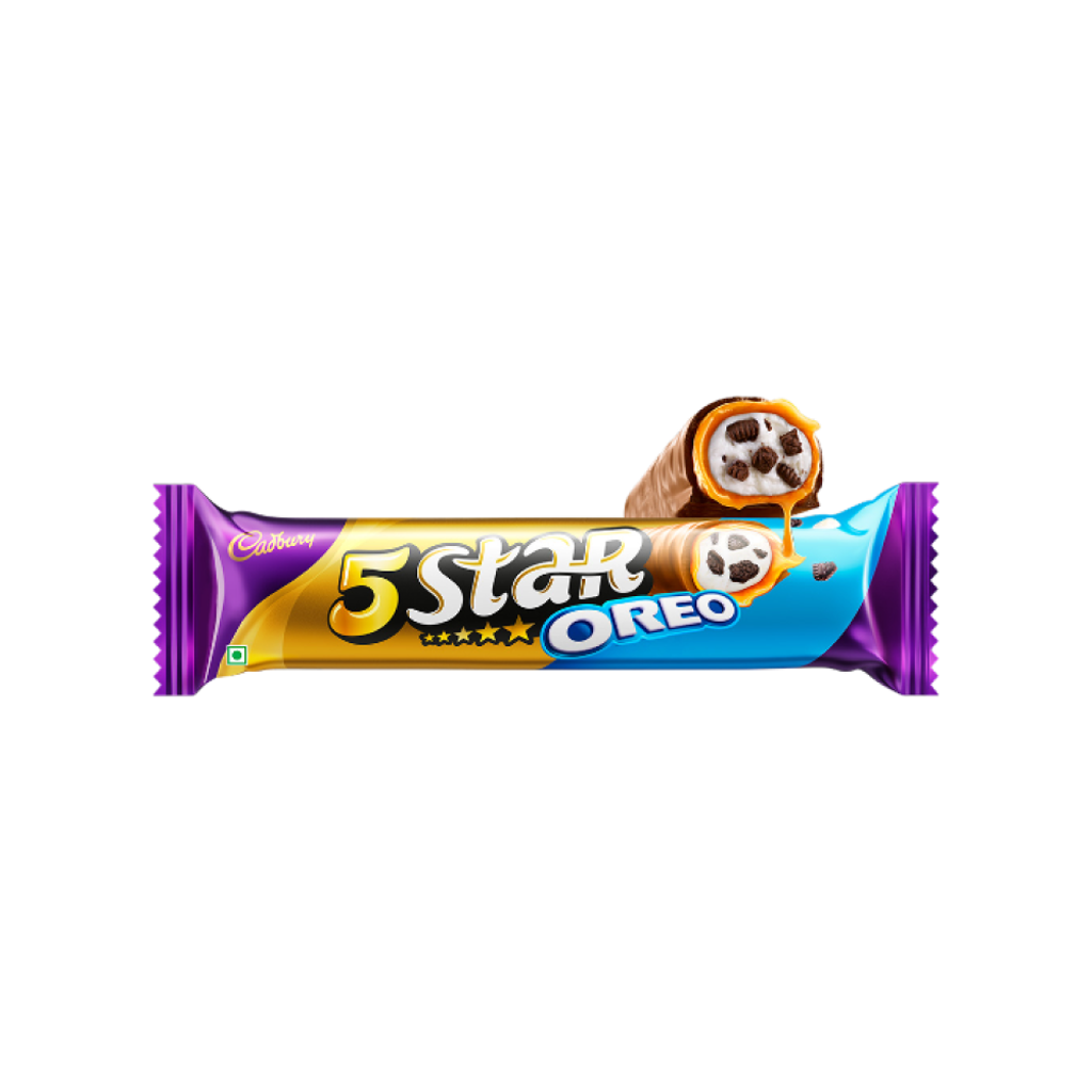 5 Star Oreo Soft Chocolate Bar 42g MRP 80