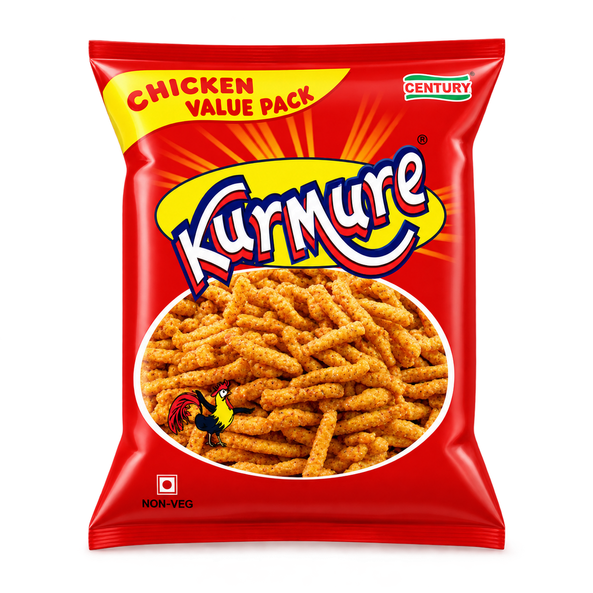 Century Kurmure Chicken 68g MRP 50