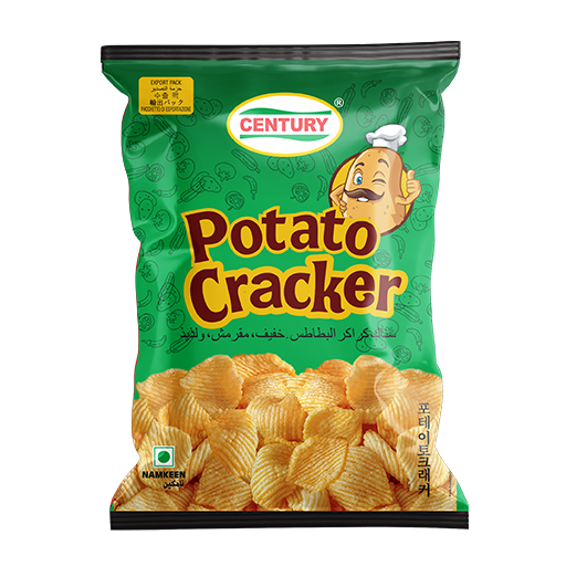 Century Potato Cracker 43g MRP 50
