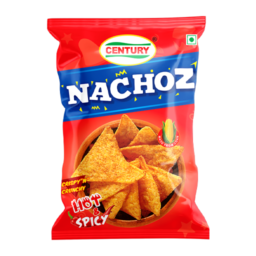 Century Nachoz Hot & Spicy 68g MRP 50