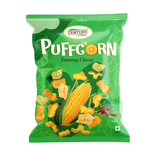Century Puff Corn Yummy Cheese 55g MRP 50