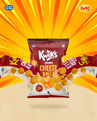 Kwiks Premium Cheese Balls 55g MRP 60