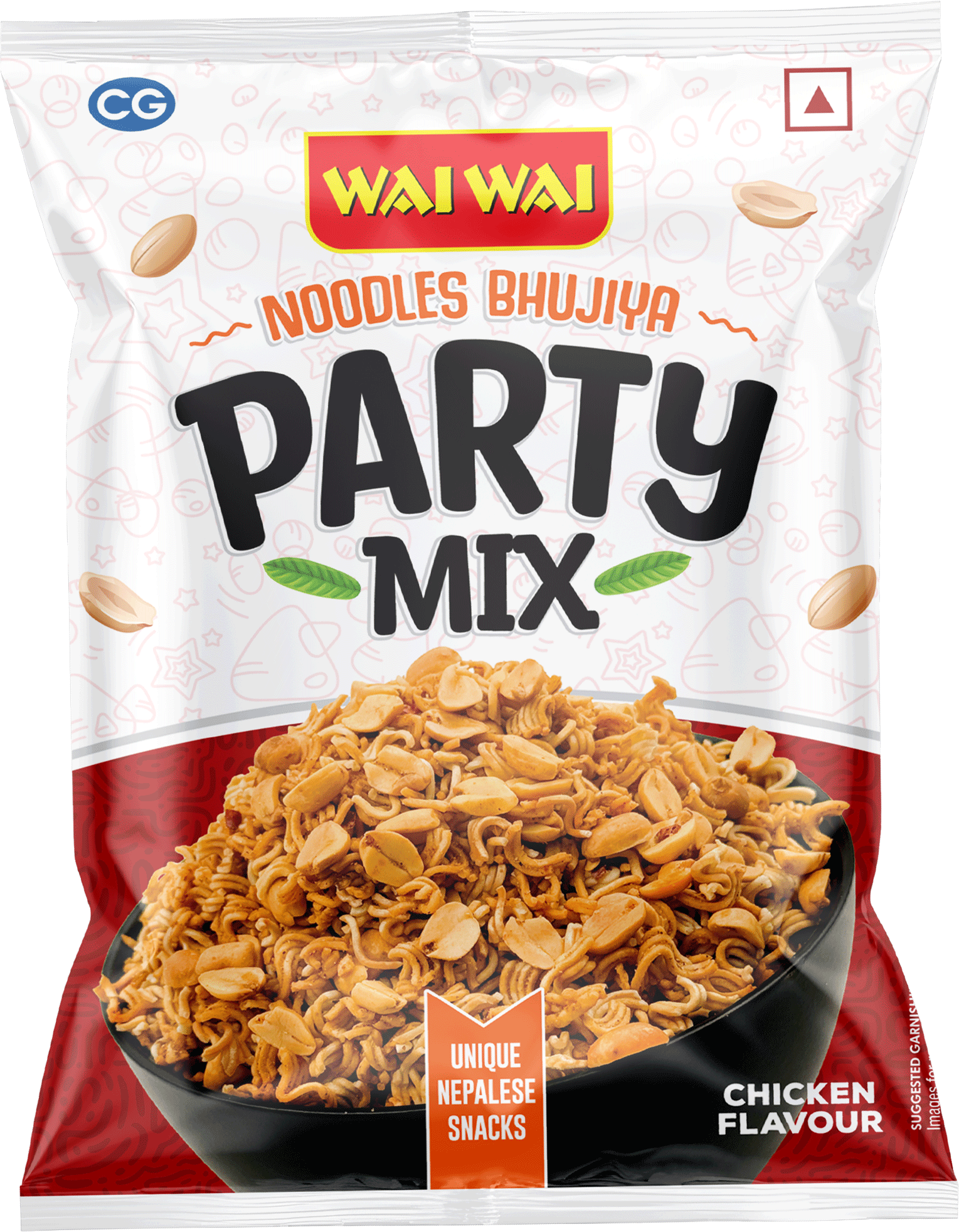Wai Wai NDL Party Mix Chicken 200g MRP 70