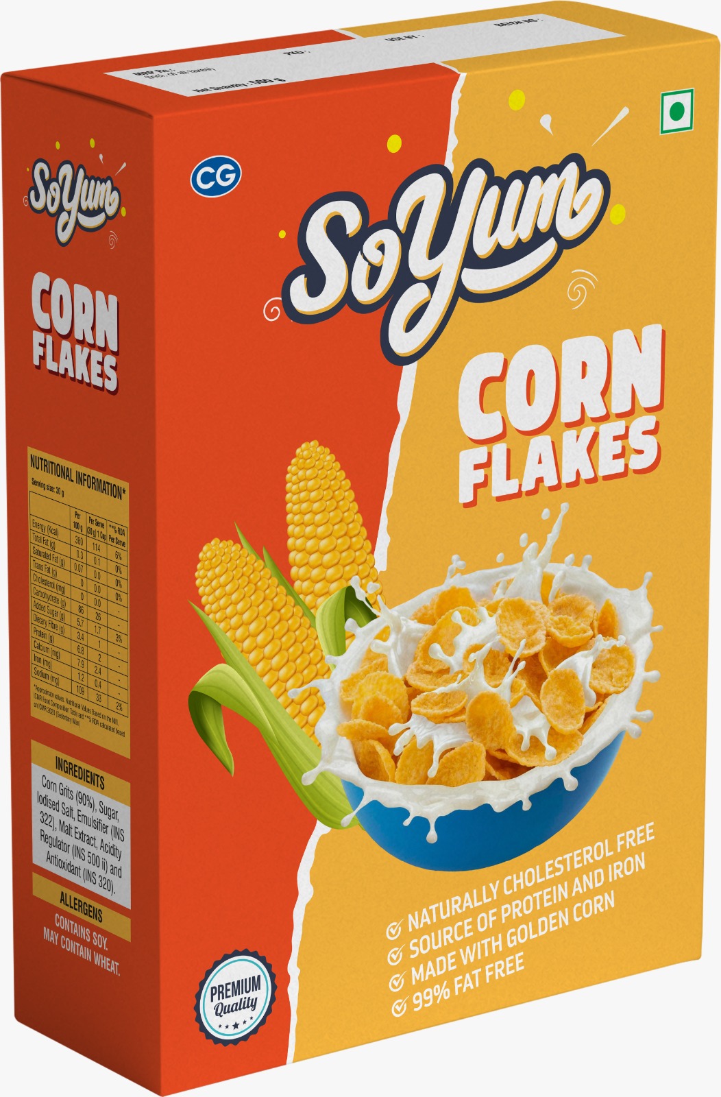 Soyum Corn Flakes500g  MRP 325