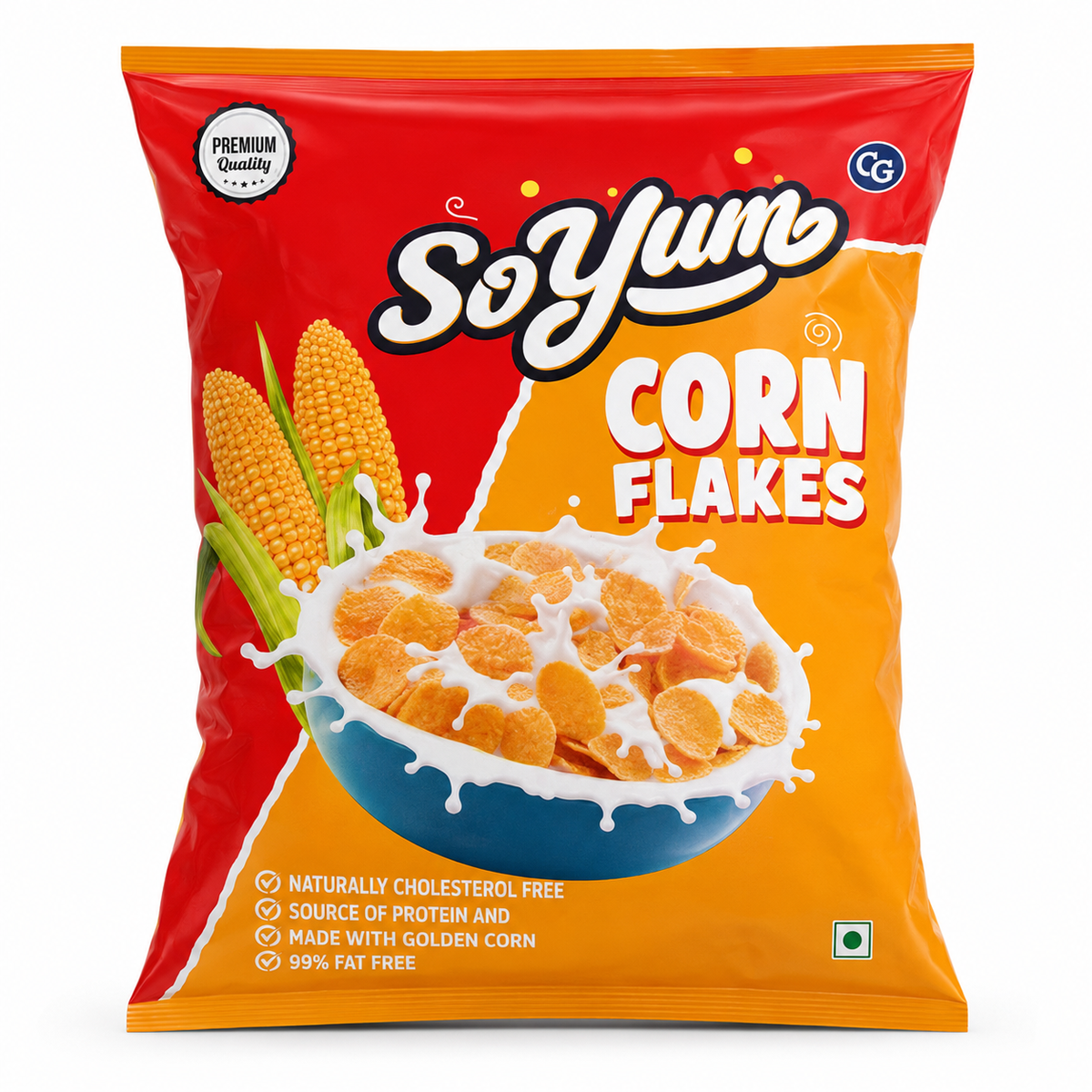 Soyum Corn Flakes 1100g  MRP 600