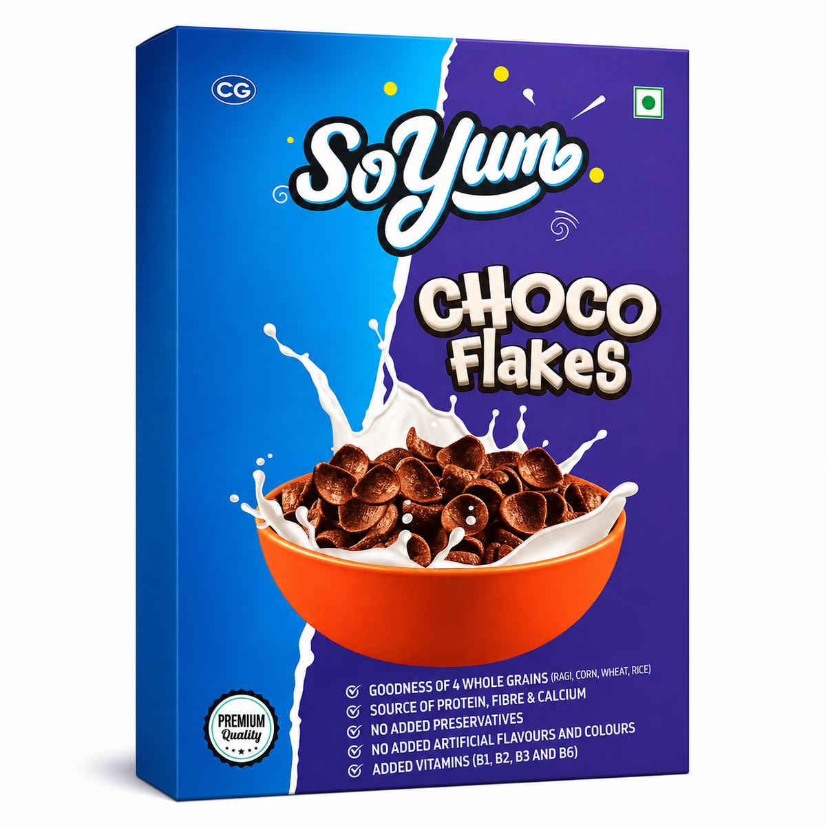 Soyum Choco Flakes 375g  MRP 375