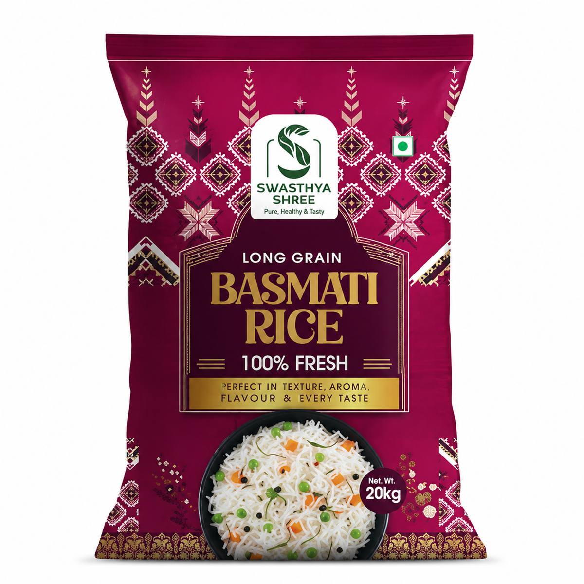 Swyastha Shree Long Grain rice 20kg MRP 3995
