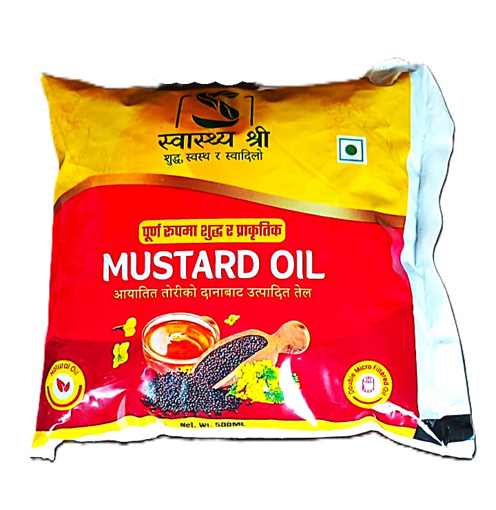 Swyastha Shree Musterd Oil Regular 500ml MRP 190